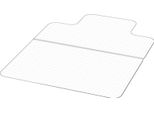 Tappetino Per Sedie Succebuy Per Pavimenti In Moquette (1230 X 914 Mm), Tappetino Di Protezione Per Pavimenti In Pvc Con Borchie, Ideale Per Tappeti A Pelo Corto, Consente Alle Sedie Da Ufficio Di Scivolare Senza Problemi Nell'ufficio Di Casa