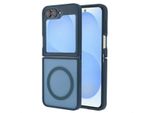 Samsung Galaxy Z Flip 7 Fe Cover - Plastica - Imoshion Custodia Rigida/Copertura Posteriore - Blu Scuro