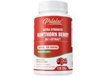 Bacche Di Biancospino 20:1 Estratto 8000Mg (120 Capsule) Integratore Alimentare, Cuore, Circolazione, Pressione Sanguigna, Salute Del Cuore, Sistema Immunitario
