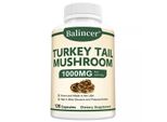 Funghi Della Coda Di Tacchino 1000Mg (120 Capsule) Integratore Alimentare, Digestione, Sistema Immunitario, Salute Intestinale