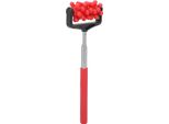 Massaggiatore Telescopico Della Schiena Rullo Di Massaggio Regolabile Uomini Donne Massaggiatore Manuale Per Il Massaggio E Il Relax, Allevia I Dolori Muscolari, 22Cm-59Cm (Rosso)