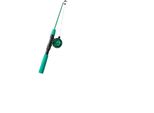 Inf Canna Da Pesca Retrattile Per Gatti - Gioco Interattivo Per Esercizio E Divertimento Verde
