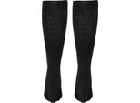 1 Paio Di Calze Diabetiche Extra Larghe Per Piedi Gonfi, Calze Diabetiche In Cotone Morbido E Di Buona Elasticità Per Linfoma, Obesità, Piedi Extra Larghi O Gambe Ingessate (Lunghezza 43 Cm)