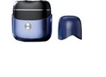 Inf Mini Rasoio Elettrico Portatile Uomo - Usb Ricaricabile, Impermeabile Viola