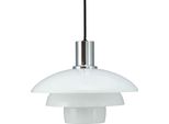 Lampada A Sospensione Led, Lampada A Sospensione, Lampada A Soffitto A Sospensione, Lampada A Sospensione Per Tavolo Da Pranzo, Lampada A Sospensione Per Soggiorno, Design Scandinavo, Vetro Opalino Morph D28