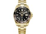 Herrenuhr ROAMER 986983 48 85 20 in Gold, sportlich zum Schwimmen.