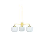 Lampada A Sospensione Led, Lampada A Sospensione, Lampada A Soffitto A Sospensione, Lampada A Sospensione Per Tavolo Da Pranzo, Lampada A Sospensione Per Soggiorno, Design Scandinavo, Arp Opale/Ottone