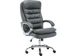 Sedia Da Ufficio Xxl - Sedia Da Ufficio Confortevole, Dal Design Ergonomico E Di Alta Qualità. Apprendimento Artificiale. Finiture: Grigio