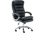 Sedia Da Ufficio Xxl - Sedia Da Ufficio Confortevole, Dal Design Ergonomico E Di Alta Qualità. Apprendimento Artificiale. Colore Della Finitura: Nero