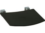 Sedile Pieghevole Keuco Plan Cromo/Nero Grigio - 14980010037