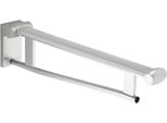 Maniglia Di Sostegno Pieghevole Keuco Plan Care 650 Mm Pieghevole Cromo/Nero Grigio - 34902010637