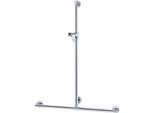 Corrimano Doccia Keuco Plan / Plan Care 1182 X 1263 Mm Con Asta Doccia, Liberamente Posizionabile - Cromato - 34914011111