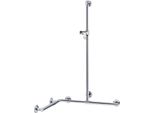 Keuco Plan / Plan Care Corrimano Doccia 1097 X 1263 X 1297 Mm Con Asta Doccia - Cromato - 34915019111