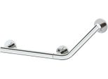 Keuco Plan Care Maniglia Angolare 135° 673 X 266 Mm Destra Alluminio Anodizzato Argento/Cromato - 34907170401