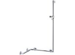 Keuco Plan / Plan Care Corrimano Doccia 797 X 1265 X 680 Mm Con Asta Doccia - Cromato - 34908016411