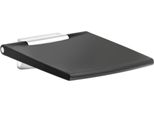Sedile Pieghevole Keuco Plan Care Per Montaggio A Parete Cromato/Grigio Chiaro - 34983010038