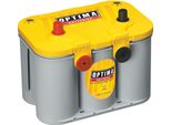 Optima Yellow Top Yt U - 4,2, 12V 55Ah, Agm A Prova Di Ciclo, Tecnologia Spiralcell Incl. 7,50 € Di Cauzione