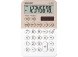 Sharp EL-760R Calcolatrice Desktop Calcolatrice Finanziaria Beige, Bianco