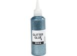 Creativ Company Cc Glitter Glue 118 Ml Blu Chiaro