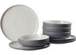 Ritzenhoff & Breker 407655 Servizio Da Tavola Ritzenhoff & Breker Jasper, Grigio, 8 Pezzi