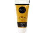 Creativ Company Pigment Art Colore Acrilico Ocra Geel, 75 Ml