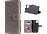 Custodia Per Samsung Galaxy A42 5G Custodia Del Telefono Cellulare Flip Cover Cover Protettiva Mandala Rosegold