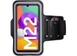 Fascia Da Braccio Sportiva Per Samsung Galaxy M22 Copertura Fitness Del Telefono Cellulare Fascia Da Braccio Per La Corsa