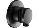 Keuco Raccord De Flexible Avec Support De Douche, Rosace Ronde, 59592370001, 59592370001