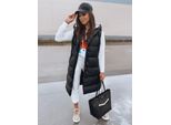 Gilet Trapuntato Da Donna Avia Nero L