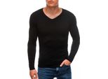 Edoti Maglione Classico Da Uomo Welea Nero Xxl