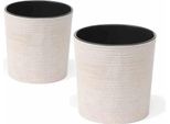 Siena Garden Fioriera Locon Set Di 2 Bianco
