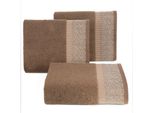 Asciugamano Marit (02) 50X90 Cm Marrone Scuro