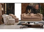 Set Di Divani Chesterfield 3+1+1 Posti Set Divano Poltrona In Pelle