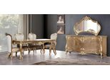 Sala Da Pranzo Tavolo Da Pranzo Gruppo Sedie Set Legno Tavolo Comò Specchio Set 7Pcs