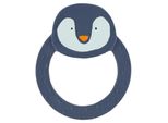 Trixie Anello Di Dentizione In Gomma Naturale Per Bambini Mr Penguin Blu