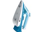 Braun Fi 3144 Bl Ferro Da Stiro A Secco E A Vapore Piastra In Ceramica 2400 W Blu (0127408002)