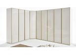 Armadio Lucido Armadi Per La Camera Da Letto Armadio Ad Angolo Mobili Beige Oro