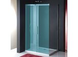 Polysan Altis Line - Parete Fissa 1000 Mm, Alluminio Lucido/Vetro Chiaro AL6115C