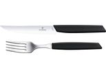 Victorinox Coltelleria - Set Tavola 12 Pezzi Manico Nero - Swiss Modern