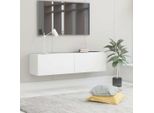 Maison Exclusive - Mobile Tv Bianco 120X30X30 Cm Materiale Ligneo