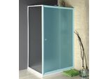 Cabine Doccia Aqualine - Parete Laterale Amadeo 900 Mm, Vetro Satinato BTP90