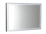Sapho Luminar - Specchio Con Cornice 900X500 Mm, Con Illuminazione Led, Cromo NL559