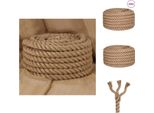 Vidaxl Corda Di Iuta 10 M Di Lunghezza 60 Mm Di Spessore - Corde