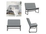 Vidaxl Panca Grigio Chiaro 100X75X76 Cm In Tessuto - Panca - Panche - Panca - Panca Da Ingresso