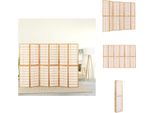 Vidaxl Paravento Pieghevole In Stile Giapponese A 6 Pezzi 240X170 Cm - Divisorio Per Ambienti