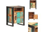 Vidaxl Comodino 40X35X55 Cm In Legno Massello Antico - Comodini
