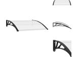 Vidaxl Tettoia Per Porte 120×100 Cm Pc - Tende Da Sole