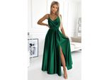Numoco Abito Da Sera Donna Juliet Verde Scuro Xl