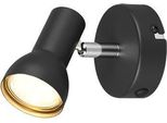 Faretto Da Soffitto Reality 1 Spot Cantar Nero Opaco GU10