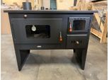 Cucina A Legna Stufa Gambe Forno Prity 2P50 Camino Sinistro 16 Kw